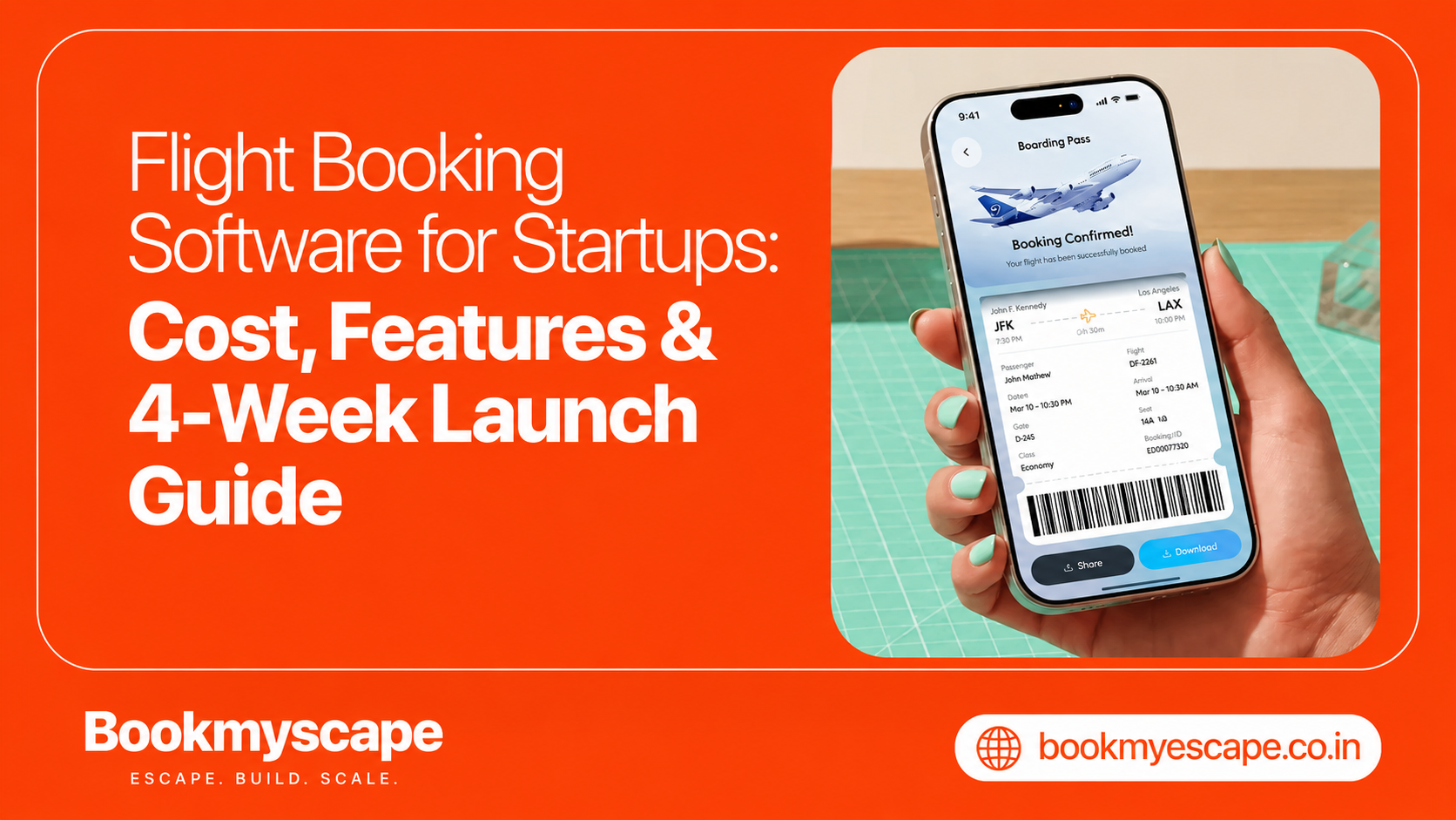 Flight Booking Software for Startups