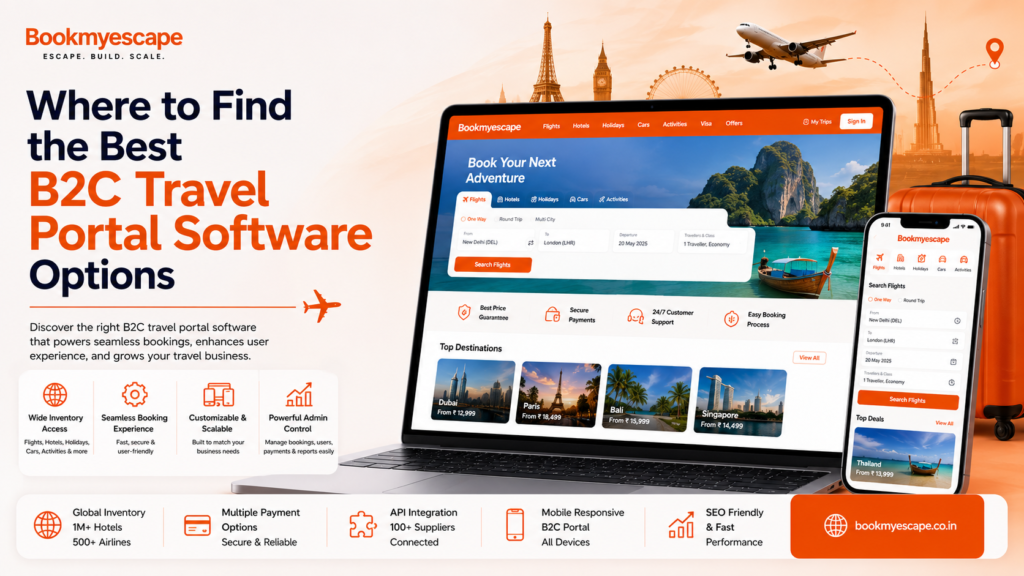 Best B2C Travel Software