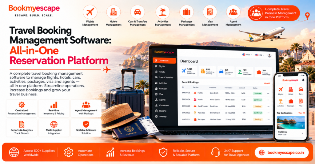 Travel Booking Management Software